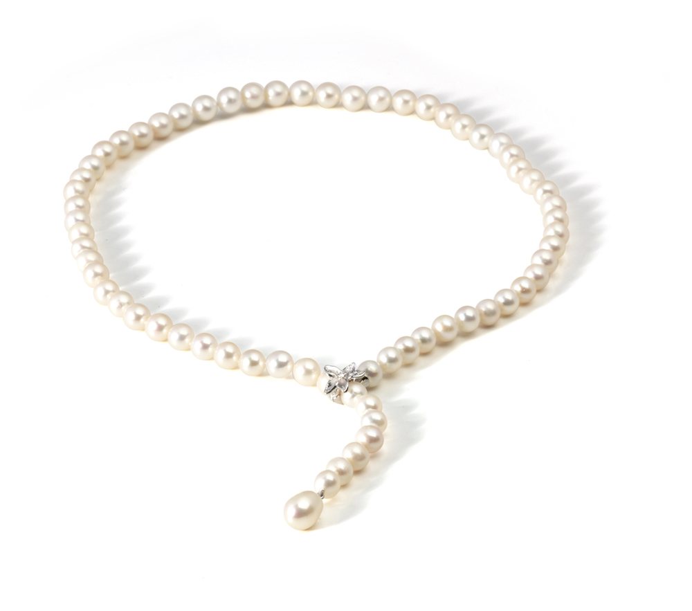 Lange parelketting
